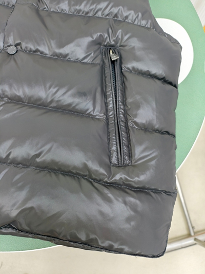 ハイクオリティダウンジャケット細部ディテール